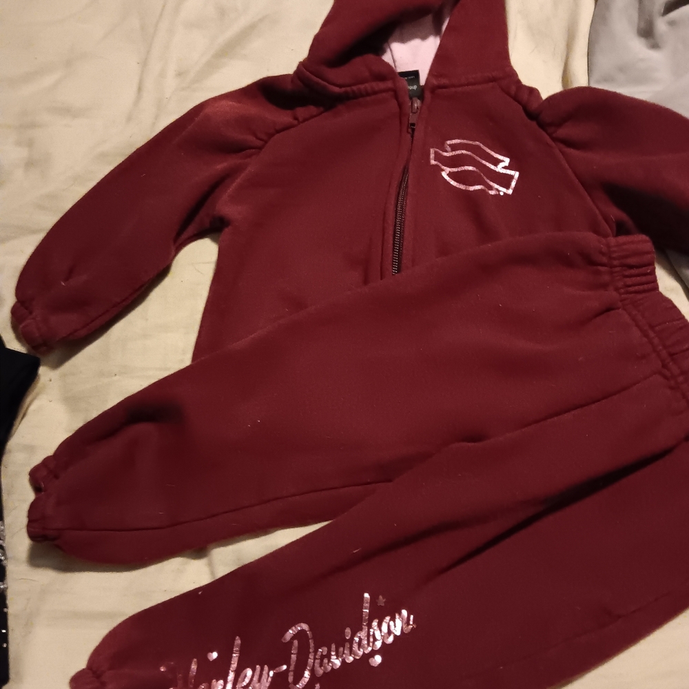 Infant harley davidson jumpsuit